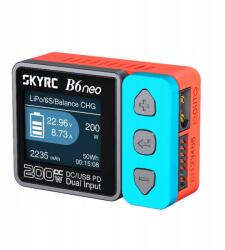 SkyRC B6 neo akkumulátortöltő 80/200W 10A 6S LiPo/LiFe/LiIon/LiHV