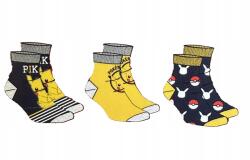  Pokemon fiú zokni 3 pár méret 22-24 (5905742083616)