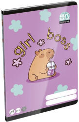 LIZZY Füzet kockás LIZZYSULI A/5 32 lapos 27-32 Lollipop Capybara (7500171000) - papir-bolt