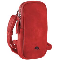 Greenburry Geanta umar dama piele ecologica rosie 12 x 20 x 2.5 cm, Mad'l Dasch Traudl, Greenburry