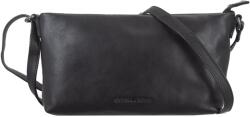 Greenburry Geanta umar dama piele naturala neagra 28 x 16 cm, Colombiana, Greenburry
