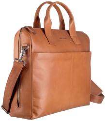 Greenburry Geanta umar unisex piele naturala coniac 42 x 32 cm, Fiorentina, Greenburry
