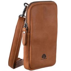 Greenburry Geanta umar dama piele ecologica coniac 12 x 20 x 2.5 cm, Mad'l Dasch Traudl, Greenburry