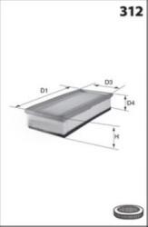 MECAFILTER Filtru aer MECAFILTER ELP9722 (ELP9722)