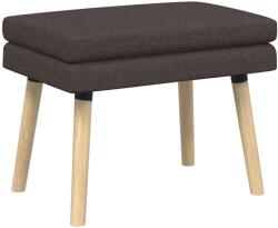 vidaXL Banca cu doua straturi Maro închis 60 x 40 x 46 cm Tesatura GartenMobel Dekor (42038421)