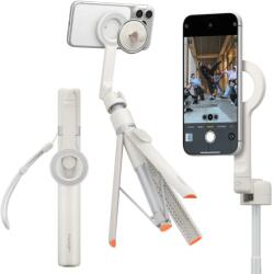Spigen MagSafe selfie stick cu trepied, bej nisipiu (AMP11373)