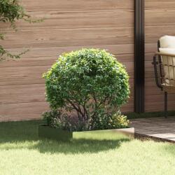 vidaXL Margine pentru gazon 60 x 60 x 20 cm Otel Argintiu GartenMobel Dekor (8008913)