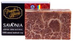 SAVONIA Sapun natural de propolis si hibicus, 90g, Savonia