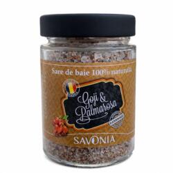 Savonia Sare de baie cu goji si palmarosa, 350g, Savonia