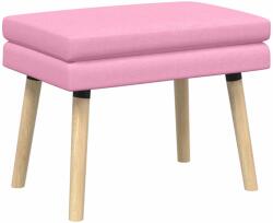 vidaXL Banca cu doua straturi Roz 60 x 40 x 46 cm Tesatura GartenMobel Dekor (42038429)