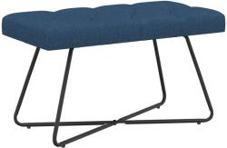 vidaXL Banca cu butoane capitonate albastru 80 x 40 x 46 cm Tesatura GartenMobel Dekor (42038365)