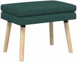 vidaXL Banca cu doua straturi Verde închis 60 x 40 x 46 cm Tesatura GartenMobel Dekor (42038422)