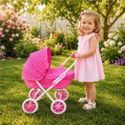 New Baby Carucior pentru păpuși New Baby Anička roz