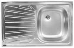 FERRO DR50/80AL, H - Chiuveta ova si picurator 50x80 cm, satinat (DR50/80AL,H) Chiuveta