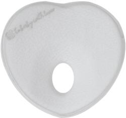 KikkaBoo Ergonomikus memóriahabos párna Heart Airknit Grey