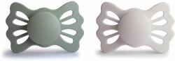 Frigg KETTŐS SZIMMETRIKUS CUMIS LUCKY PRIMROSE/ SILVER GRAY, 6-18 HÓ, SZILIKON SAGE/ SILVER GRAY