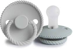 Frigg CUMLÍKY ROPE BLUSH/ CREAM, 0-6 H, SZILIKON FRENCH GRAY/ SILVER GRAY