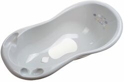 MALTEX Zebra kád 100 cm dugóval és csúszásgátló betéttel - grey