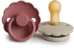 Frigg CUMLÍKY DAISY AURORA/ CROISSANT, 0-6M, KAUČUK CREAM/ POWDER BLUSH