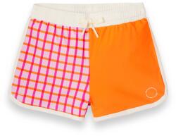 KieTLA ICONIK UV-szűrős fürdőruha - rövidnadrág - Tartan Red 4-6 rokov