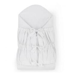 Petite&Mars PETITE&MARS Nurse fűzős pólya kemény kókuszbetéttel 75x75 cm White