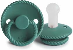 Frigg CUMLÍK ROPE CREAM NIGHT, 0-6M, SZILIKON VINTAGE GREEN