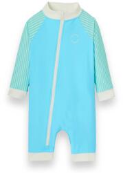 KieTLA ICONIK UV-szűrős úszóoverall - Blue Stripes 2-4 roky