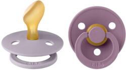 BIBS Colour anatómiai cumik természetes gumiból 2 db - 2-es méret Fossil Grey / Mauve