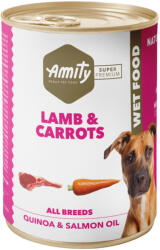 Amity Hypoallergen Lamb-Carrots Kutya Konzerv 400 g - lunala-pet