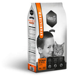 Amity Premium Cats Salmon Sterilized 10 kg macskatáp - lunala-pet