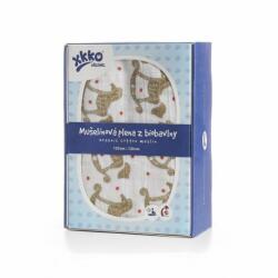 XKKO Organic Bio pamut pelenka 120x120, Rocking Horses Gold