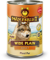 Wolfsblut Wide Plain Pure Adult Lóhús Konzerv nedves kutyatáp 395 g - lunala-pet