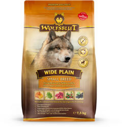 Wolfsblut Wide Plain Small Breed Lóhús Édesburgonyával száraz kutyatáp 7, 5 kg - lunala-pet