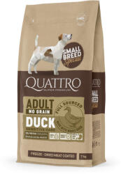 Quattro Hypoallergenic SMALL BREED ADULT DUCK kutyatáp 7kg - lunala-pet