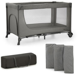 KinderKraft Joy 2 utazóágy Dark Grey - julivan - 25 412 Ft