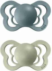BIBS Couture anatómiai szilikon cumik 2db - 1-es méret Island Sea / Sage
