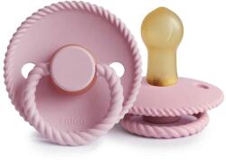 Frigg KEREK CUMÓ ROPE JET BLACK, 0-6 H, GUMI BABY PINK