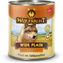 Wolfsblut Wide Plain Adult Lóhús Édesburgonyával Konzerv nedves kutyatáp 800 g - lunala-pet
