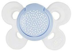 Chicco Physio Comfort cumi, szilikon, 0-6m, kék, 1 db