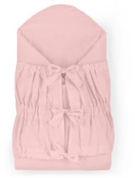 Petite&Mars PETITE&MARS Nurse fűzős pólya kemény kókuszbetéttel 75x75 cm Dusty pink