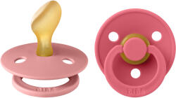 BIBS Colour anatómiai cumik természetes gumiból 2 db - 2-es méret Variant: Dusty Pink / Coral