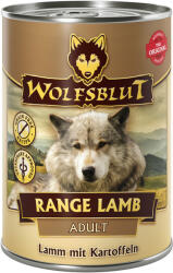 Wolfsblut Range Lamb Adult Bárányhús Burgonyával Konzerv nedves kutyatáp 395 g