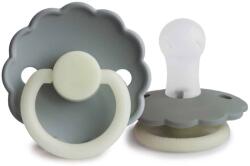 Frigg DAISY NIGHT BLUSH/ CREAM CUMI KETTŐS CSOMAGOLÁS, 0-6 HÓNAPOS KORIG, SZILIKON FRENCH GRAY / PORTOBELLO