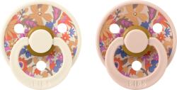 BIBS x LIBERTY Colour cumik természetes kaucsukból 2db - 2-es méret Változat: June Blossom Blush Mix
