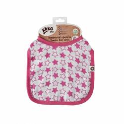 XKKO Bambusz előke - Little Stars Magenta