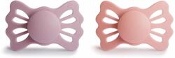 Frigg KETTŐS SZIMMETRIKUS CUMIS LUCKY PRIMROSE/ SILVER GRAY, 6-18 HÓ, SZILIKON PRETTY IN PEACH/ PRIMROSE