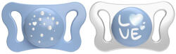 Chicco Physioforma® Micro szilikon cumi 0-2m fiú 2 db