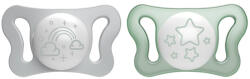 Chicco Physioforma® Micro szilikon cumi 0-2m éjszakai 2 db