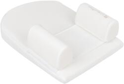 KikkaBoo Pozicionáló ékpárna memóriahabból Airknit White