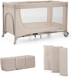 KinderKraft Joy 2 utazóágy Beige - julivan - 25 412 Ft